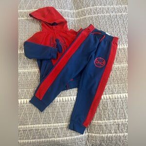Marvel Spider-Man Red and Blue Jogger Set